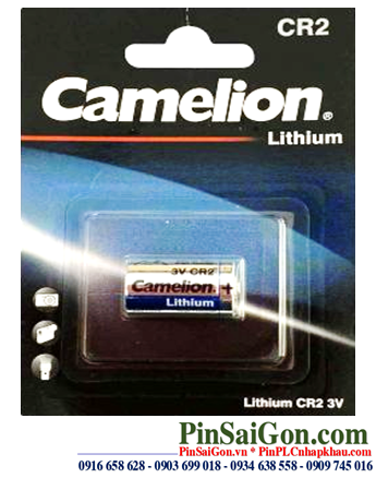 Pin Camelion CR2-BP1; Pin CR-2; Pin 3v Lithium Camelion CR2-BP1 (CR15H270) chính hãng (Loại Vỉ 1viên)
